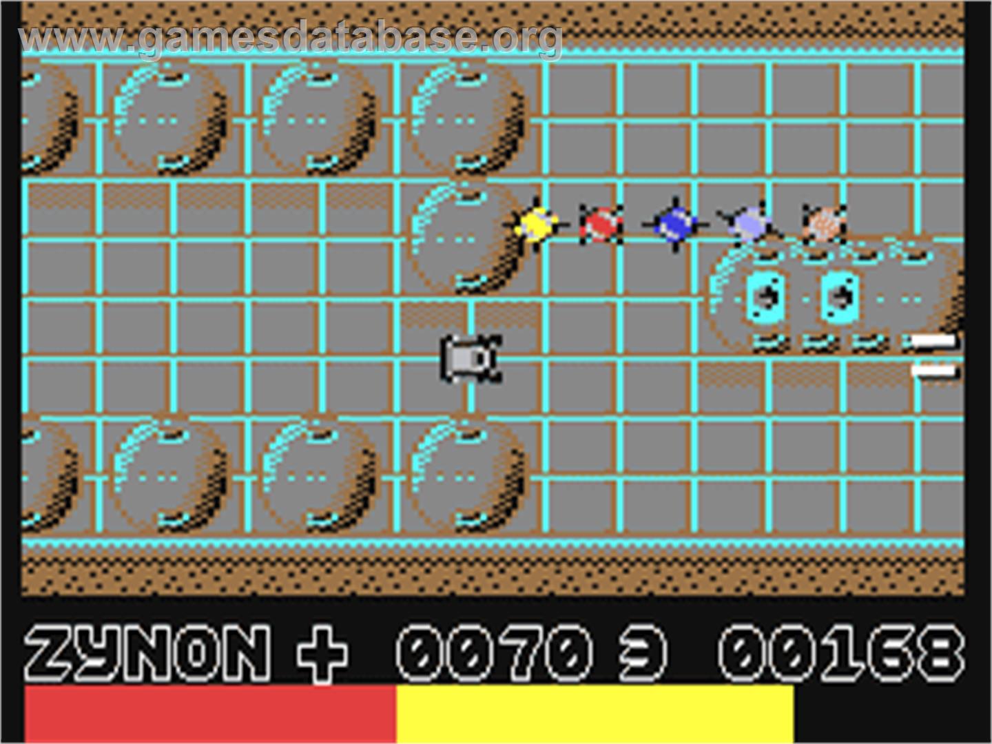 Zynon - Commodore 64 - Artwork - In Game