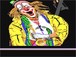 Title screen of 12 O'clock on the Commodore 64.