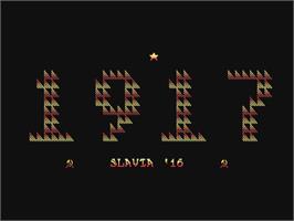 Title screen of 1917 on the Commodore 64.