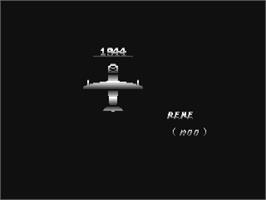 Title screen of 1944 on the Commodore 64.