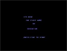 Title screen of 1948 on the Commodore 64.