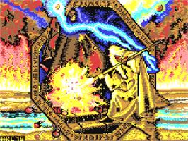 Title screen of Archon II: Adept on the Commodore 64.