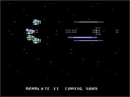 Title screen of Armalyte 2 on the Commodore 64.
