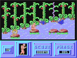 Title screen of Army Moves on the Commodore 64.