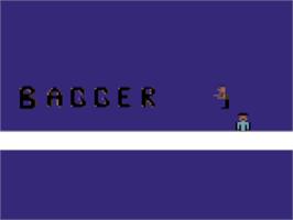 Title screen of Bagger on the Commodore 64.