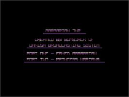 Title screen of Barbarian Jnr. on the Commodore 64.
