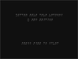 Title screen of Better Dead Than Anthoni on the Commodore 64.