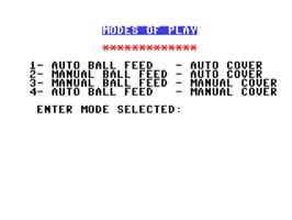 Title screen of Bingo 64 on the Commodore 64.