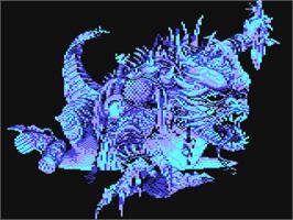 Title screen of Bloodwych on the Commodore 64.