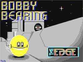 Title screen of Bobby Bearing on the Commodore 64.