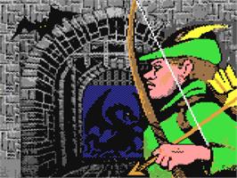 Title screen of Bowman (Chris Yates) on the Commodore 64.