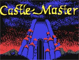 Title screen of Castle Master on the Commodore 64.