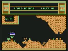 Title screen of Cave Of Death on the Commodore 64.