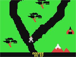Title screen of Chuck Norris Superkicks on the Commodore 64.