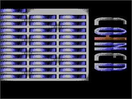 Title screen of Coined on the Commodore 64.