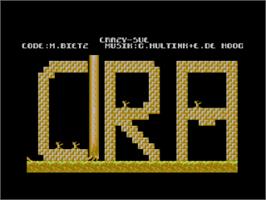 Title screen of Crazy Sue on the Commodore 64.