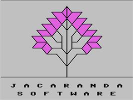 Title screen of Cunning Running on the Commodore 64.