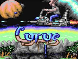 Title screen of Cyrus on the Commodore 64.