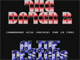 Title screen of Dater, The 2 on the Commodore 64.