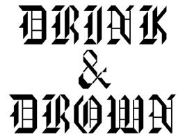 Title screen of Drink And Drown on the Commodore 64.