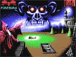 Title screen of Druid on the Commodore 64.