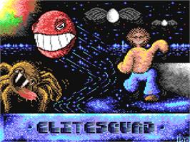 Title screen of Elite Squad on the Commodore 64.