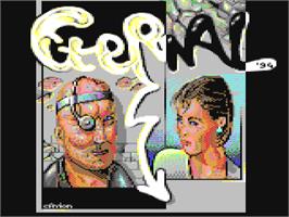 Title screen of Eternal on the Commodore 64.