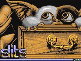 Title screen of Gremlins 2 - The New Batch on the Commodore 64.