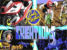 Title screen of Hawk Patrol on the Commodore 64.