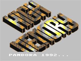 Title screen of High Memory on the Commodore 64.
