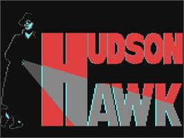 Title screen of Hudson Hawk on the Commodore 64.