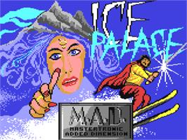 Title screen of Ice Palace (K-Tek) on the Commodore 64.