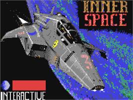 Title screen of Inner Space on the Commodore 64.