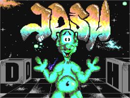 Title screen of Josh on the Commodore 64.