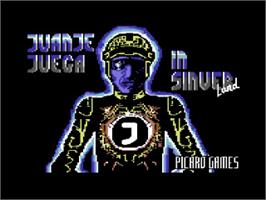 Title screen of Juanje Juega In Sinverland on the Commodore 64.