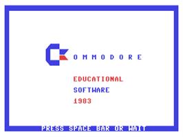 Title screen of Kalah on the Commodore 64.