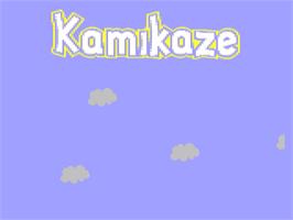 Title screen of Kami-Kaze (Supersoft) on the Commodore 64.