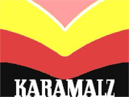 Title screen of Karamalz Cup on the Commodore 64.
