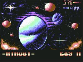 Title screen of Kikugi on the Commodore 64.