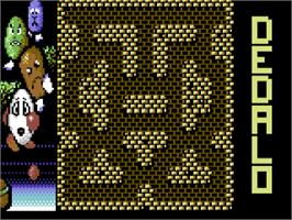 Title screen of Mazemania (Wicked Software) on the Commodore 64.