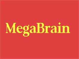 Title screen of Megabrain on the Commodore 64.