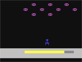 Title screen of Megamania64 - 1k Version on the Commodore 64.