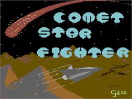 Title screen of Moonraker Patrol on the Commodore 64.