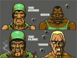 Title screen of Nato Assault Course on the Commodore 64.