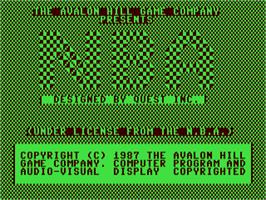 Title screen of Nba on the Commodore 64.