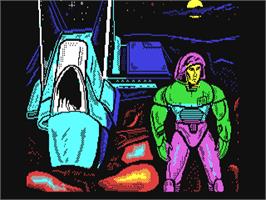Title screen of Neutralizor on the Commodore 64.