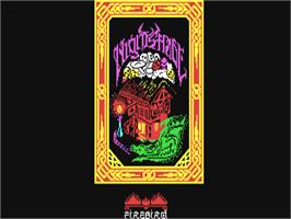 Title screen of Nightshade on the Commodore 64.