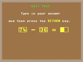 Title screen of Number Puzzler on the Commodore 64.