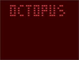 Title screen of Octopus (ShareData / MSP) on the Commodore 64.
