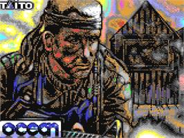Title screen of Operation Thunderbolt on the Commodore 64.